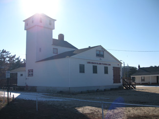 the old Coast Guard station in Harvey Cedars